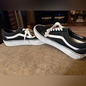Like new old skool vans. Worn only a couple of times.